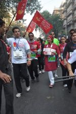 Shabana Azmi at Standard Chartered Mumbai Marathon in Mumbai on 14th Jan 2012 (191).JPG